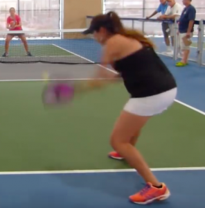 two-handed backhand
